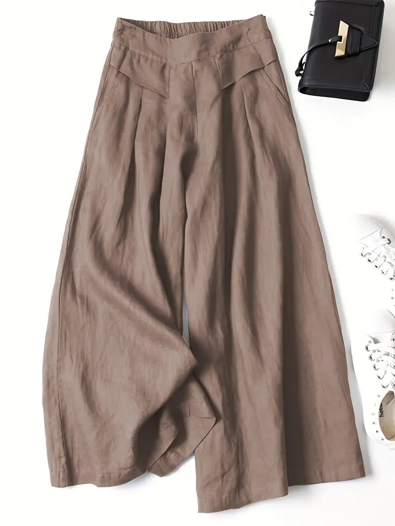 Linen Wide Leg Pant