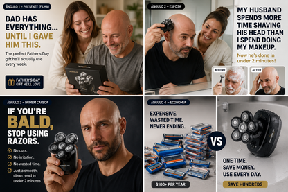 CrownGlide™ Body Shaver [Perfect Bald Look In Minutes]