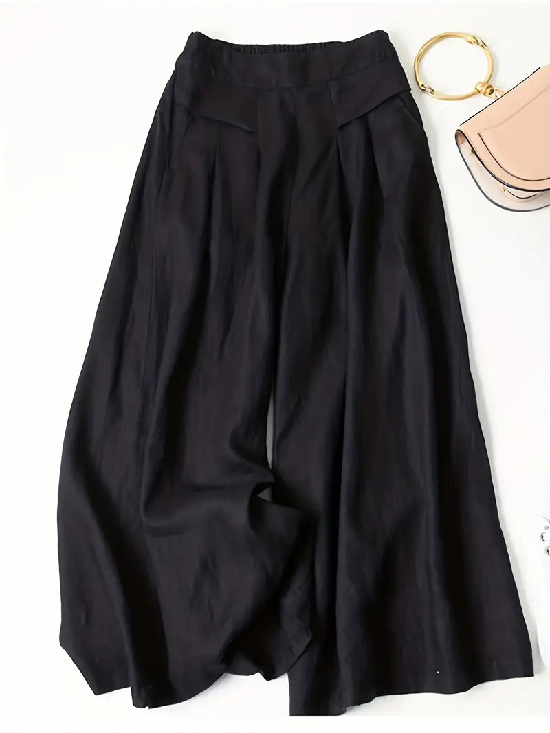 Linen Wide Leg Pant